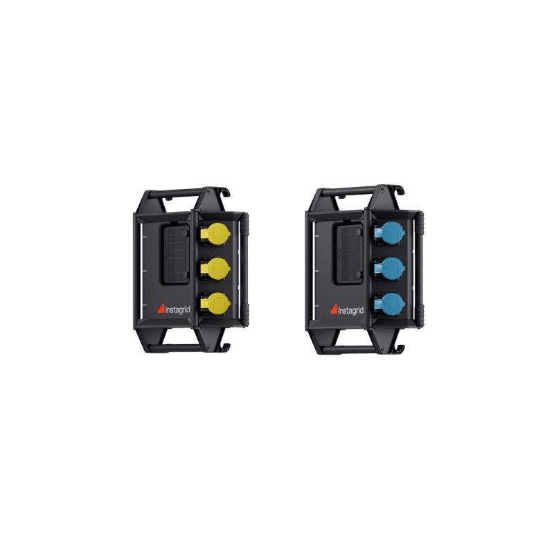 Instagrid LINK — 230 V and 110 V versions side by side