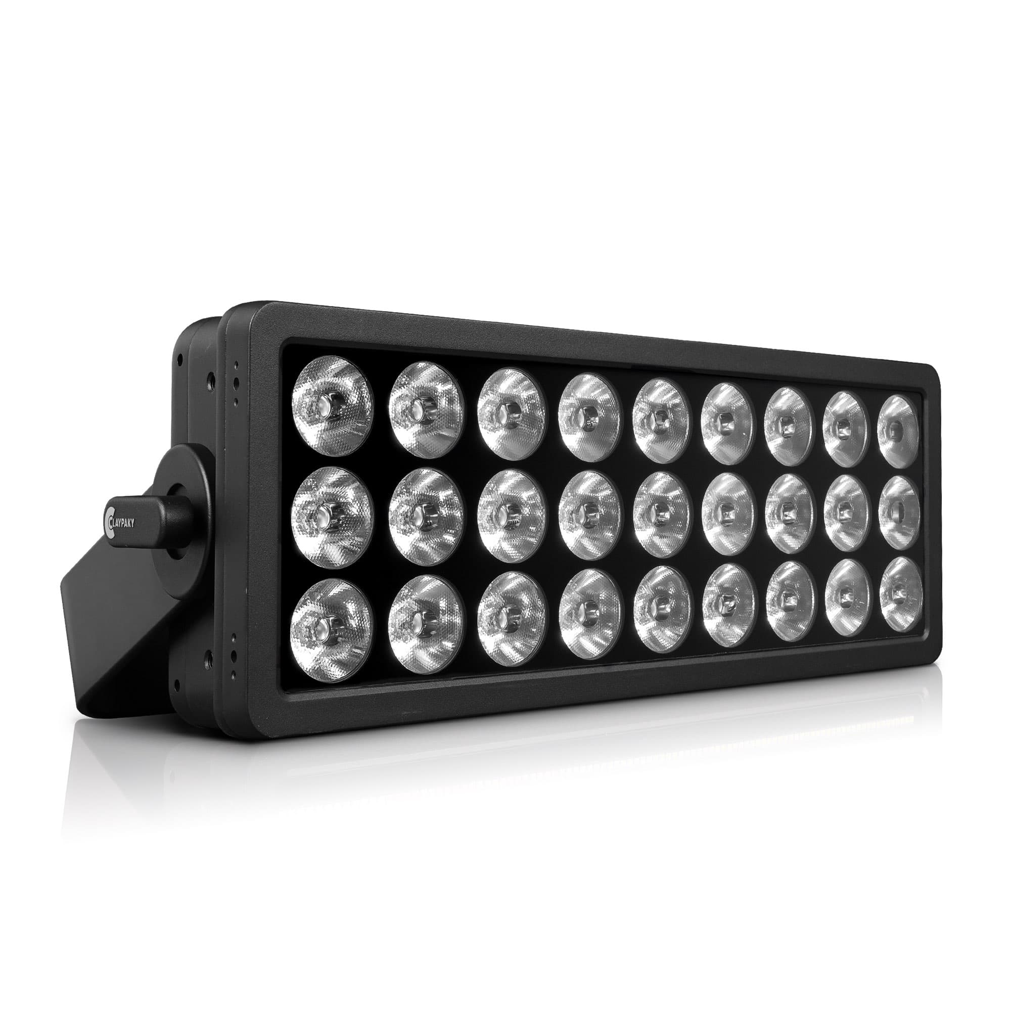 Claypaky Tambora Rays IP66 effect light — three-quarter studio view
