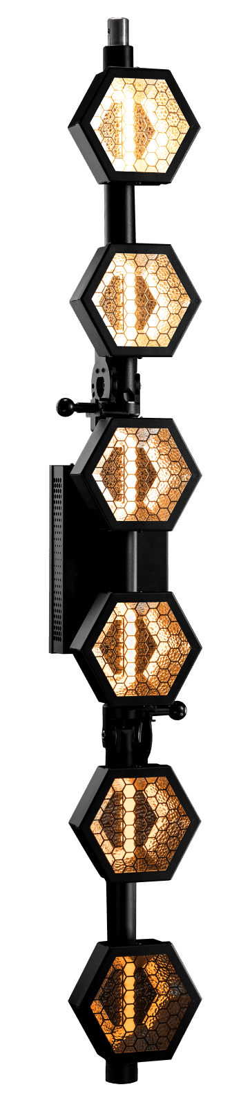 Portman P2 EVO linear bendable blinder — full studio render