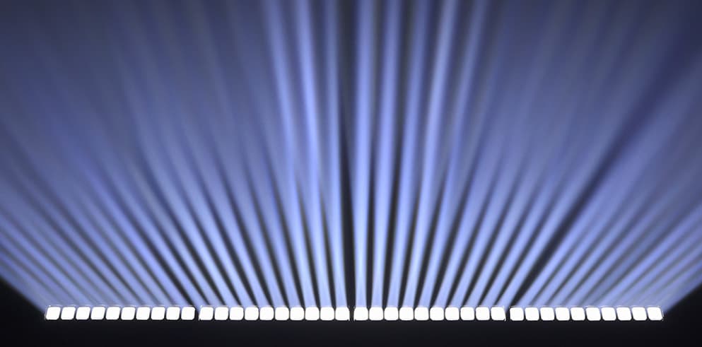 Claypaky Volero Batten Aqua IP66 LED bar — studio render
