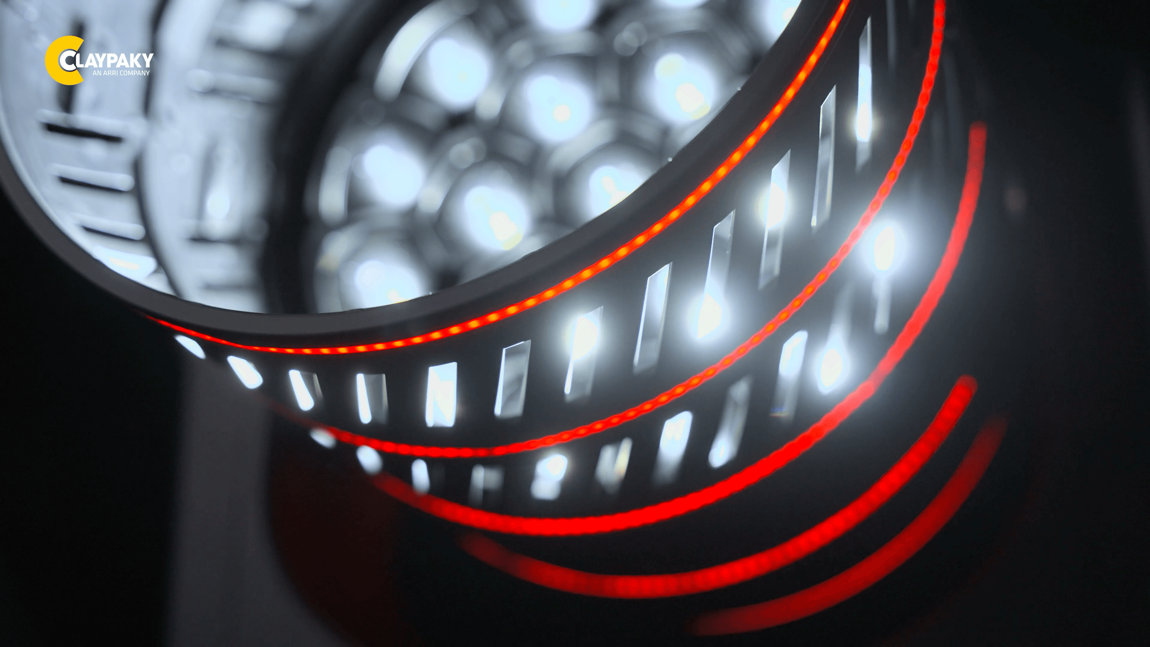 Claypaky Midi-B FX — independently controllable LED strip rings