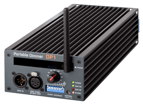 SRS DP1 wireless portable dimmer, front view