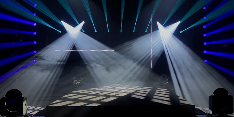 Claypaky Arolla Spot MP — Go-Bright gobo projection highlight