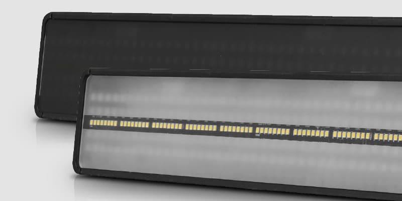 Claypaky Tambora Linear 100 — optional frost and neutral-density filters highlight