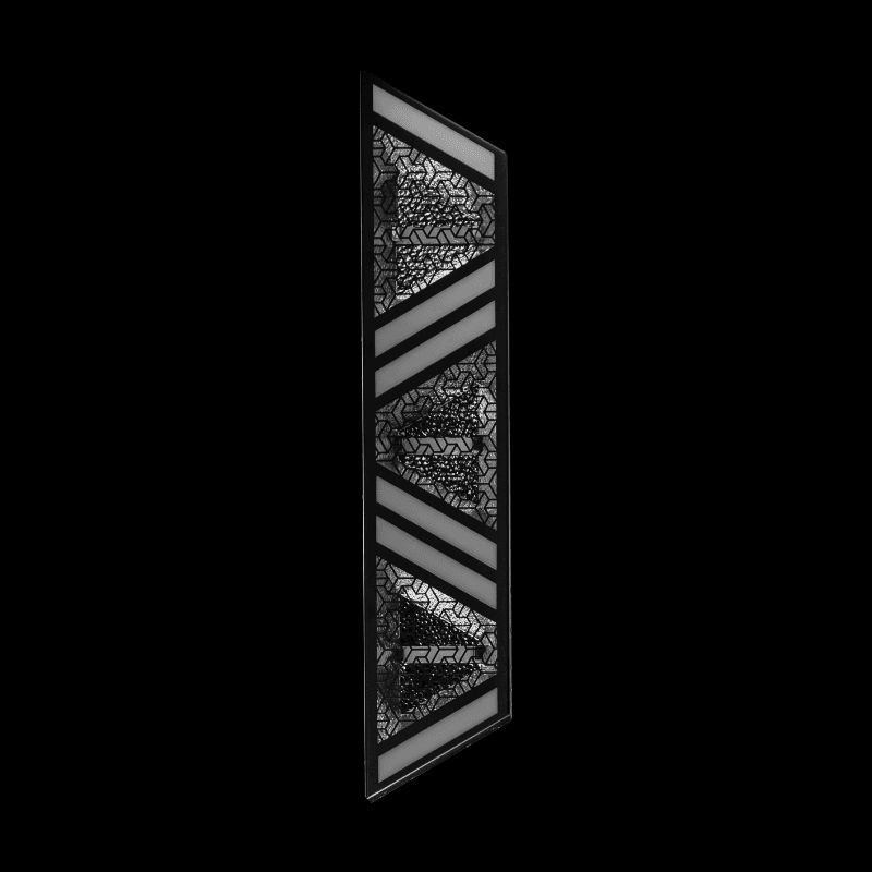 Portman AMULET compact modular blinder — studio shot