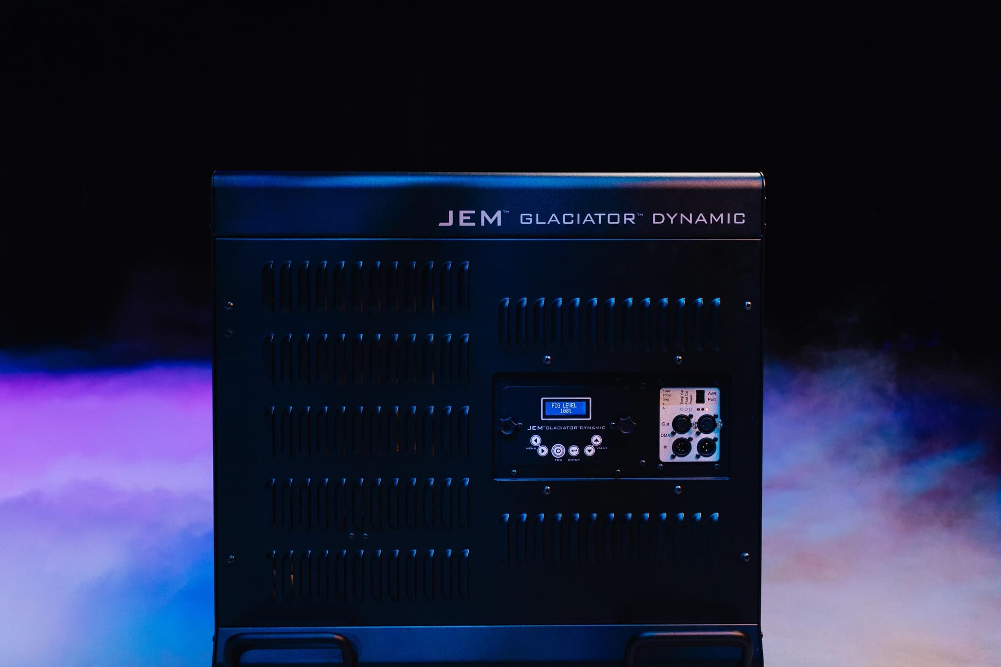 Martin JEM Glaciator Dynamic producing low-lying fog on stage