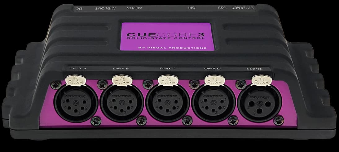 Visual Productions CueCore3 lighting controller