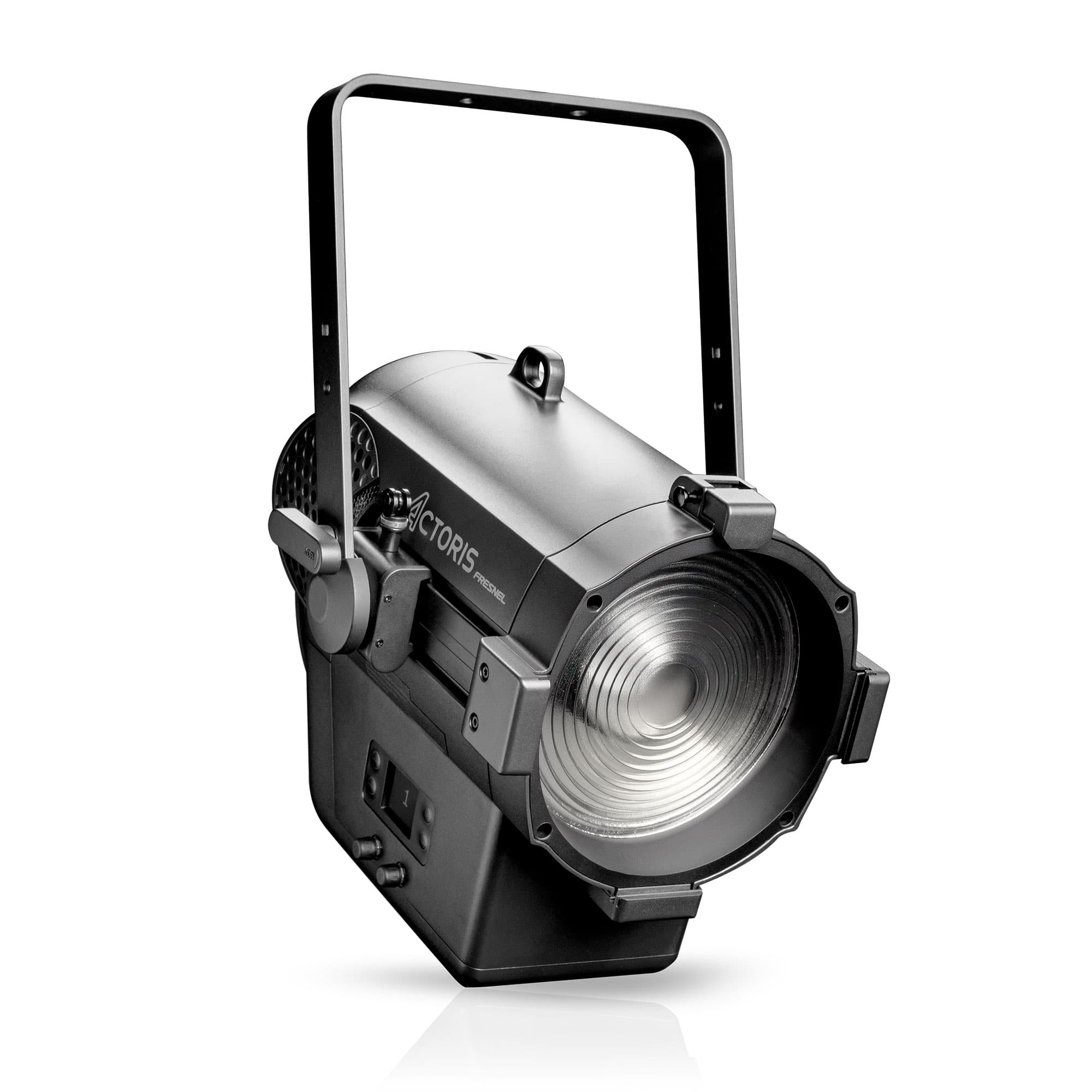 Claypaky Actoris Fresnel LED Fresnel — front three-quarter studio view