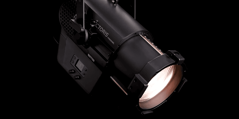 Claypaky Actoris Fresnel — dynamic white control highlight