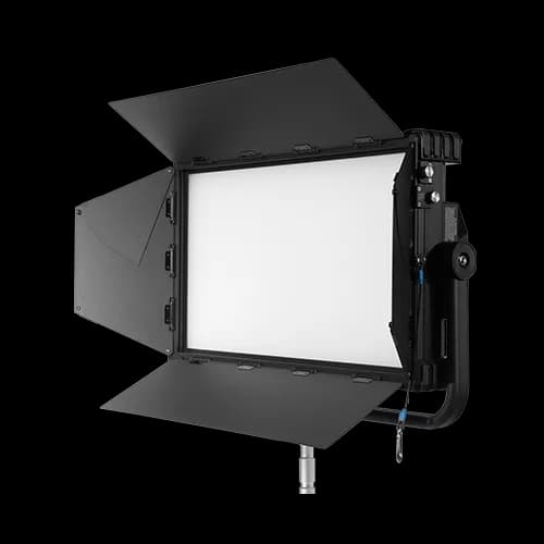 Nanlux Dyno full-colour RGBWW LED soft panel — official series render