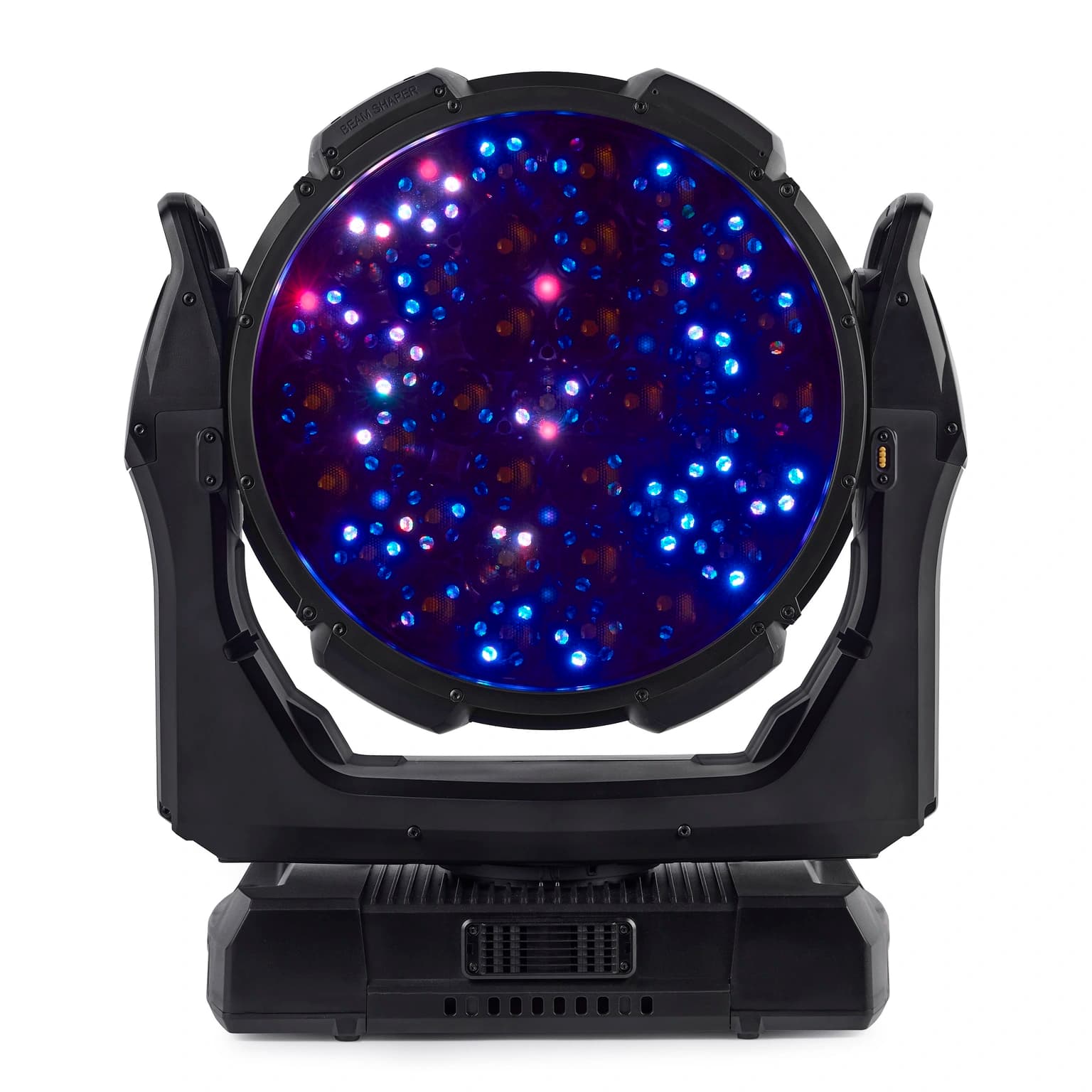 Martin MAC Aura Raven XIP large outdoor-rated LED wash — three-quarter studio view