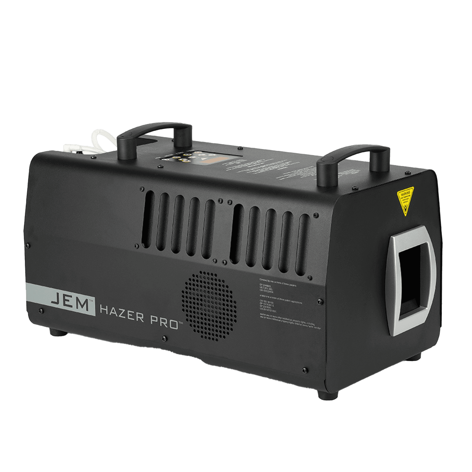 Martin JEM Hazer Pro full-sized water-based haze machine — three-quarter studio view