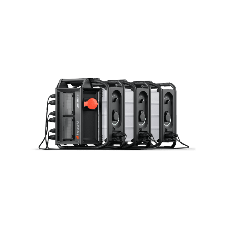 Instagrid LINK MAX combined with three Instagrid ONE units