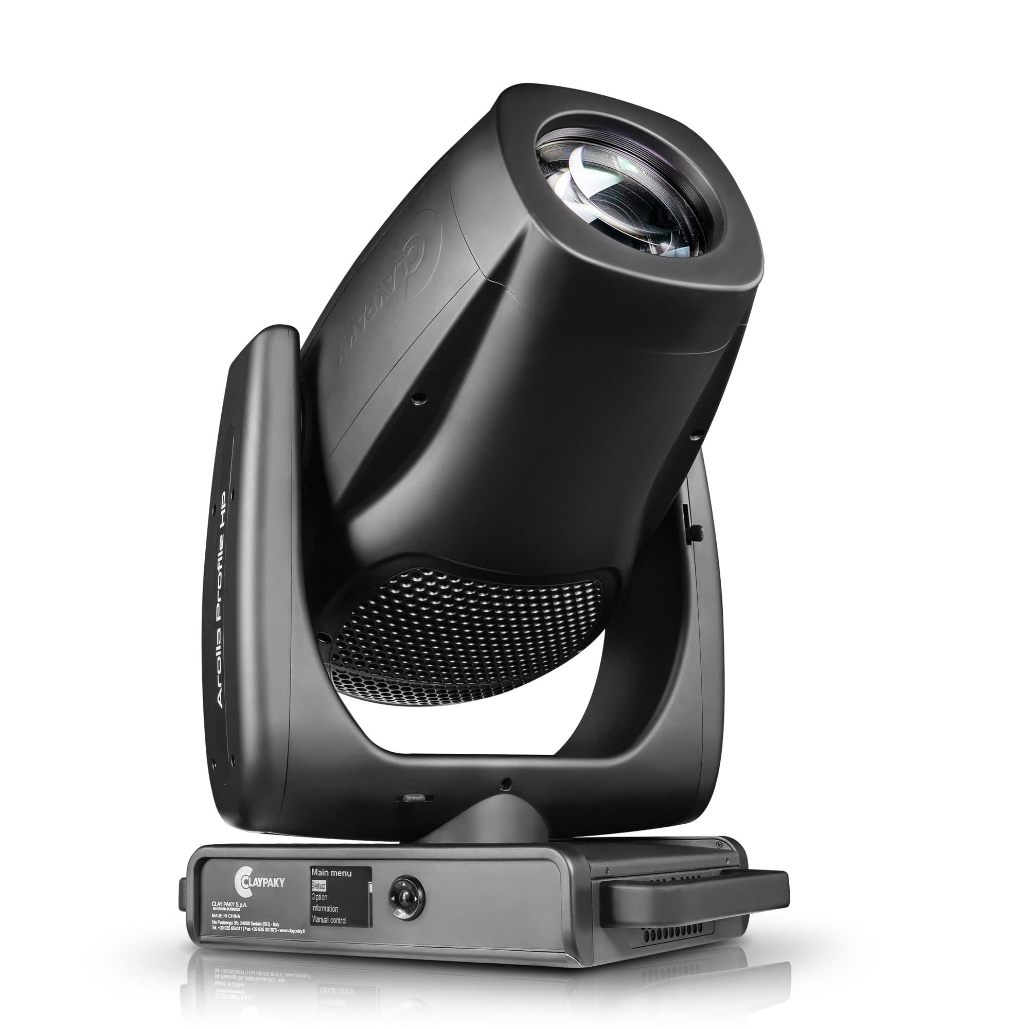 Claypaky Arolla Profile HP LED profile moving head — three-quarter studio view