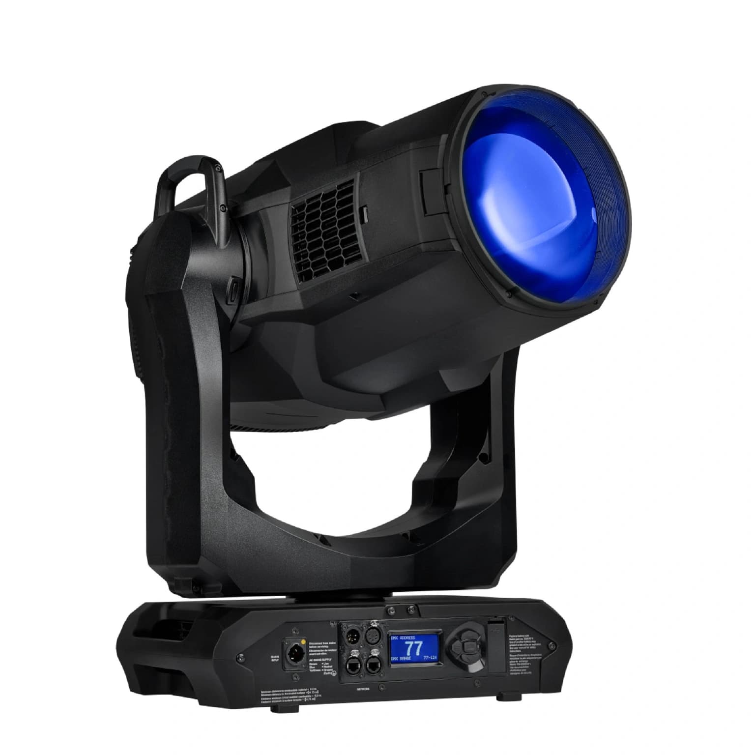 Martin MAC Ultra Wash high-output LED wash moving head — three-quarter studio view