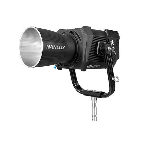 Nanlux Evoke 1200 daylight LED COB spotlight — studio view