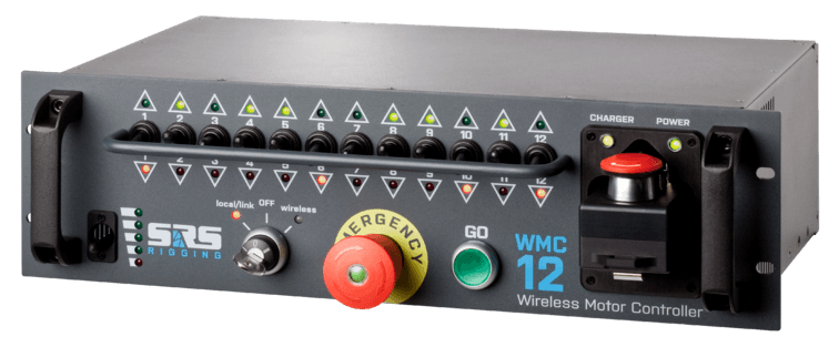 SRS WMC-G3-DIGI-AHD wireless motor controller, front view