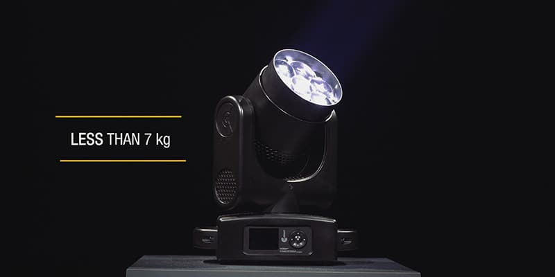 Claypaky Mini-B — compact size highlight
