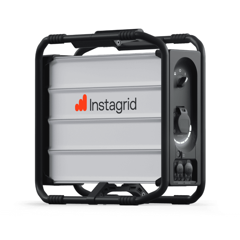 Instagrid ONE portable battery power supply — front view